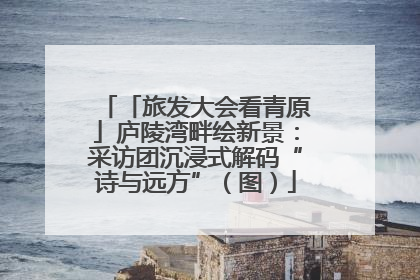 「旅发大会看青原」庐陵湾畔绘新景：采访团沉浸式解码“诗与远方”（图）