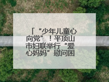“少年儿童心向党”！平顶山市妇联举行“爱心妈妈”慰问困境儿童活动