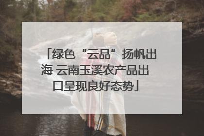 绿色“云品”扬帆出海 云南玉溪农产品出口呈现良好态势