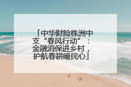 中华财险株洲中支“春风行动”：金融消保进乡村，护航春耕暖民心