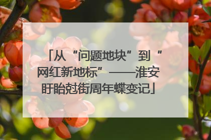 从“问题地块”到“网红新地标”——淮安盱眙尅街周年蝶变记