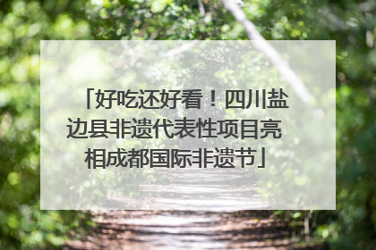 好吃还好看！四川盐边县非遗代表性项目亮相成都国际非遗节