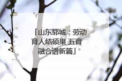 山东郓城：劳动育人结硕果 五育融合谱新篇