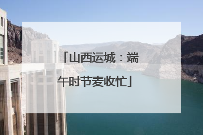 山西运城：端午时节麦收忙