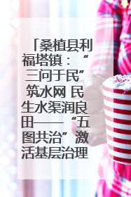 桑植县利福塔镇：“三问于民”筑水网 民生水渠润良田——“五图共治”激活基层治理新动能