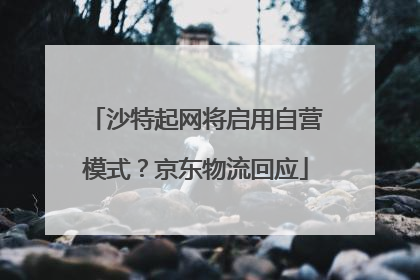 沙特起网将启用自营模式？京东物流回应