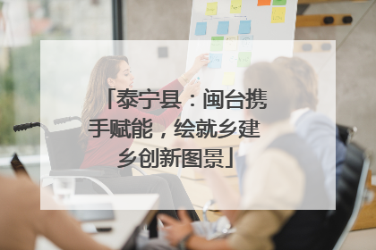泰宁县：闽台携手赋能，绘就乡建乡创新图景