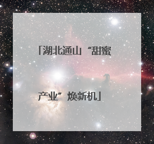 湖北通山“甜蜜产业”焕新机