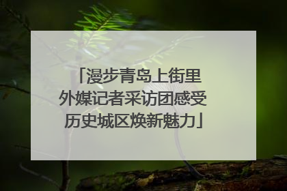 漫步青岛上街里 外媒记者采访团感受历史城区焕新魅力