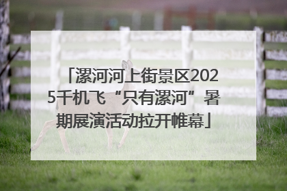 漯河河上街景区2025千机飞“只有漯河”暑期展演活动拉开帷幕