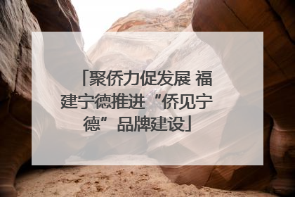 聚侨力促发展 福建宁德推进“侨见宁德”品牌建设