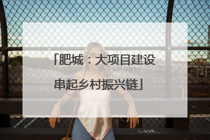 肥城：大项目建设串起乡村振兴链