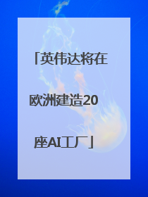 英伟达将在欧洲建造20座AI工厂
