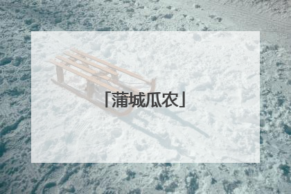 蒲城瓜农