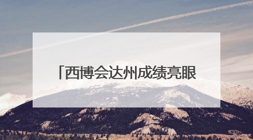 西博会达州成绩亮眼 91家企业共收获2639万元订单