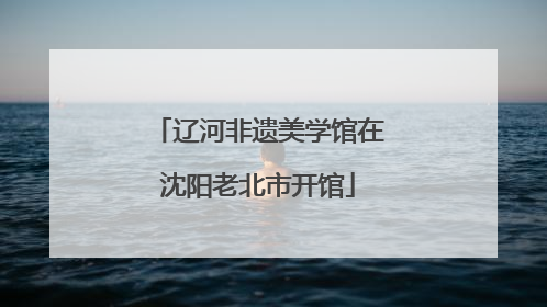 辽河非遗美学馆在沈阳老北市开馆