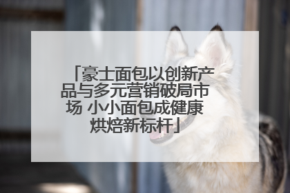 豪士面包以创新产品与多元营销破局市场 小小面包成健康烘焙新标杆