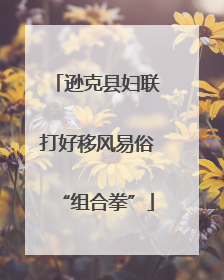 逊克县妇联打好移风易俗“组合拳”