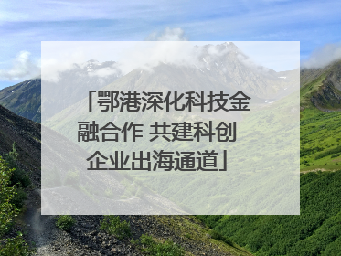 鄂港深化科技金融合作 共建科创企业出海通道