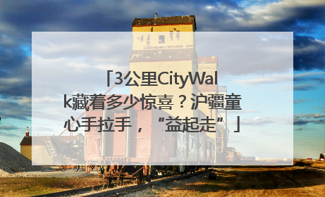 3公里CityWalk藏着多少惊喜？沪疆童心手拉手，“益起走”