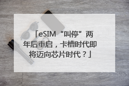 eSIM“叫停”两年后重启，卡槽时代即将迈向芯片时代？